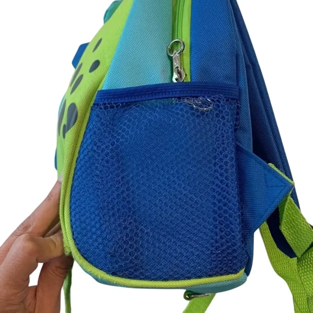 Green Dinosaur Insulated Toddler Backpack